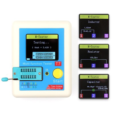 Transistor-Tester Multimeter Capacitance-Meter MOSFET Tft-Di
