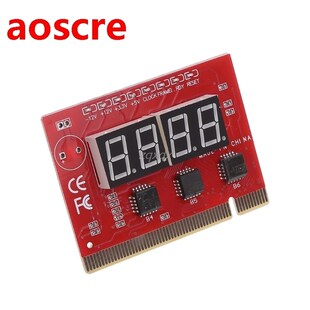 New Computer PCI POST Card Motherboard LED 4-Digit Diagnosti
