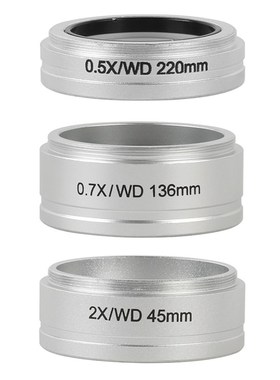 WD 0.5X 0.7X 2.0X G-AL Stereo Microscope Trinocular Microsco