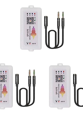3X WIFI RGB SP107E Pixel IC SPI Music Bluetooth Controller f