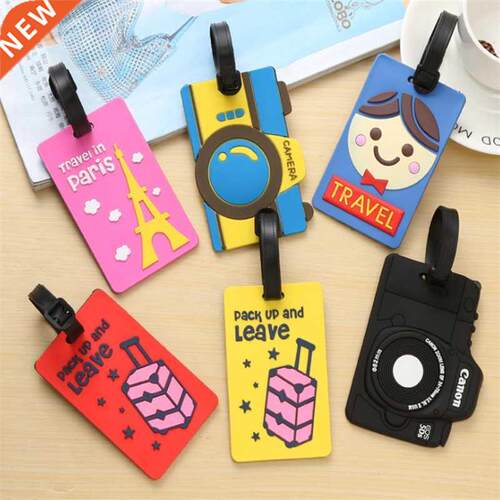 Travel Accessories Creative Luggage Tag Camera Suitcase Ide