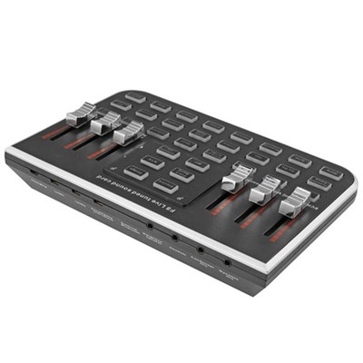 F8 4 Modes Studio Audio Mixer Microphone Webcast Entertaint