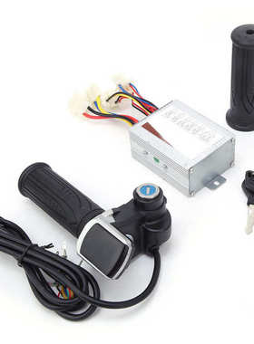 36V 500W E-Bike Scooter Brushed Motor Controller Kit Rainpro