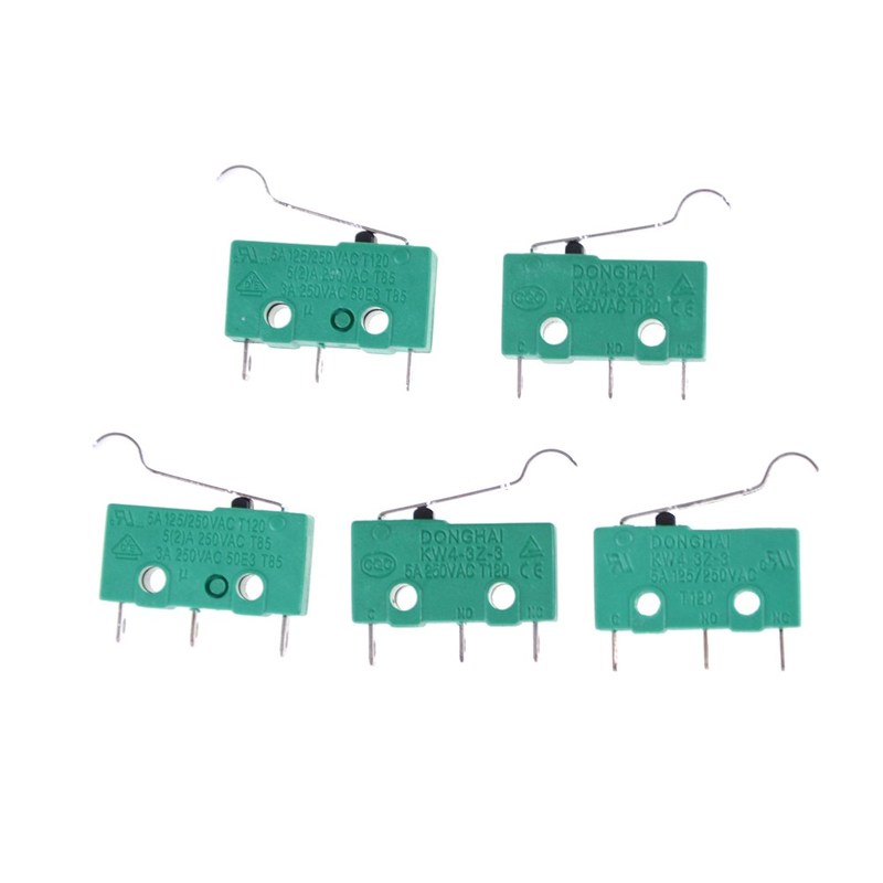 3 Pins Micro Touch Switches NO+NC 5A 125VAC 250VAC Mini Limi 居家日用 居家日用套装 原图主图