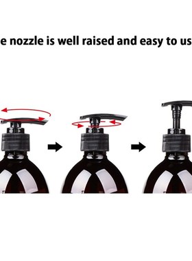 3 in 1 set Soap Dispenser for Shampoo Body Wash Hair Conditi