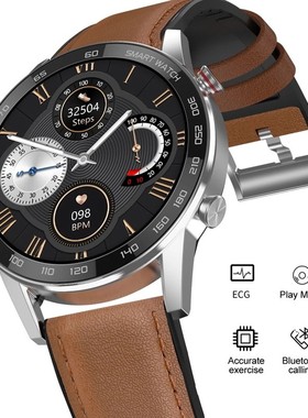 Smart Watch Women Men ECG PPG Bluetooth Call Music Control