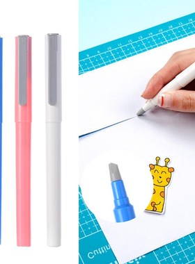 1 pc Creative Pen Shaped Paper Cutter Parchment Ceramic Bla