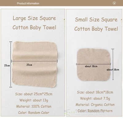 Towel Face-Wipe-Cloth Bath-Wash Saliva Muslin Newborn Infant
