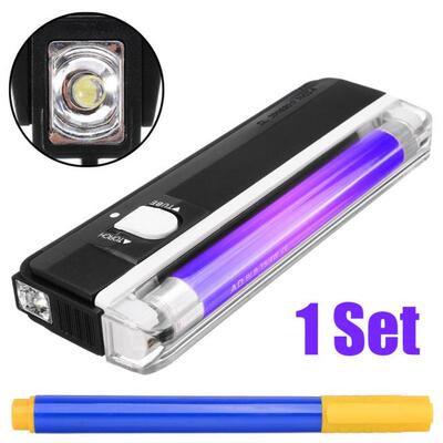 1 Set Ultraviolet Handheld Torch Property Marking Kit Replac