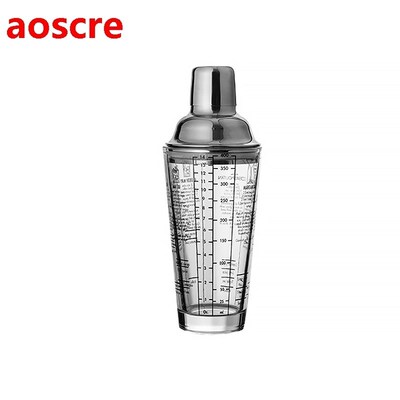 Cocktail Shaker Glass Shaker Cup Snow Grams Cup Milk Tea Han