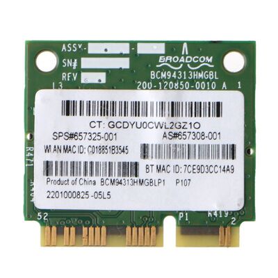 For Broadcom BCM94313HMGB BCM20702 Wifi +4.0 Bluetooth Half