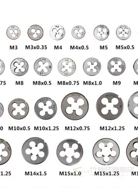 1pc M10 M12 M14 M15 M16 Threading Tools Metric Thread Right
