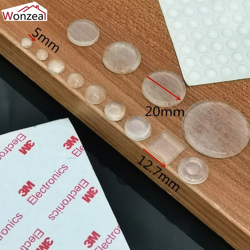 Cabinet Self Adhesive Stop Door Bumper Door Stopper Silicon