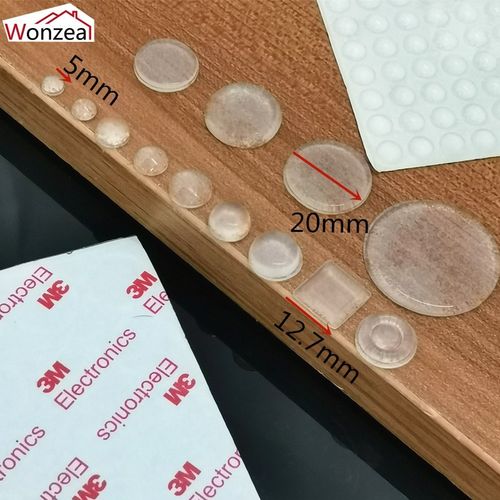 Cabinet Self Adhesive Stop Door Bumper Door Stopper Silicon