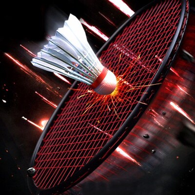 Ultralight 6U 72g and 4U 82g Strung Badminton Racket Profess