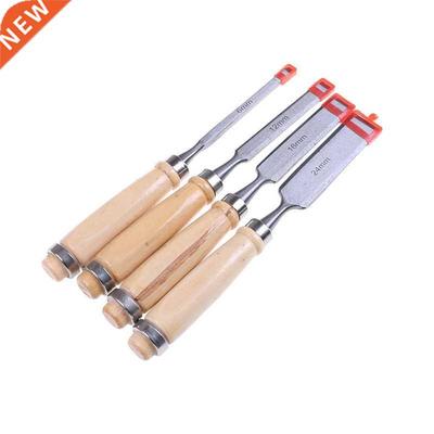 4Pcs 8/12/16/20mm Wood Work Carving Chisels Tool Set For Woo