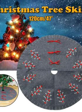 Christmas Decorations 120CM/47 Christmas Tree Skirt Home Or
