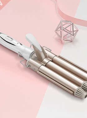 Kemei Hair Curlers Looper Hair Has 3 Heads Crimper Corrugat