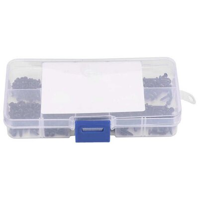 Plastic screw 400Pcs Black M2/M2.6  Pan Head Self Tapping Sc