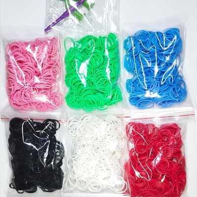 1800pcs Rubber Loom Bands DIY   Children Set Kid Lacing Brac