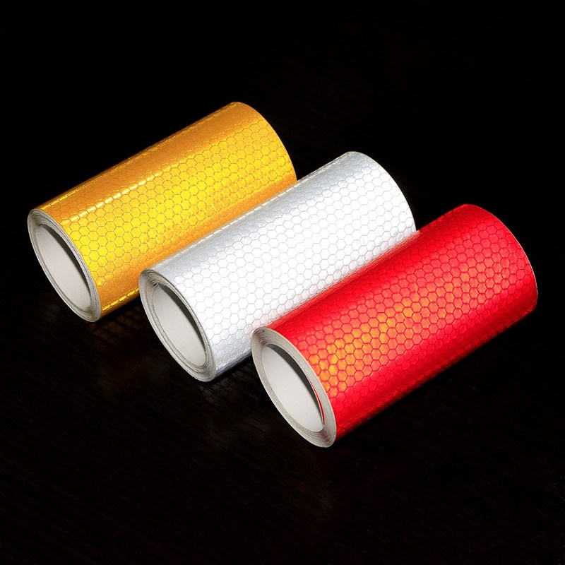 10cmx3m Safety Mark Reflective tape stickers car styling Se