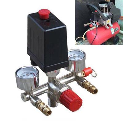 230V Pressure Guage Switch Air Valves Intake Manifold Compre