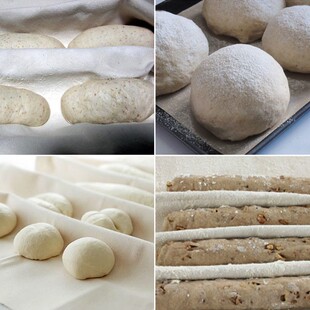 Bread Ferted Cloth Linen Flax Baguette Mat 1Pcs Baking Acces
