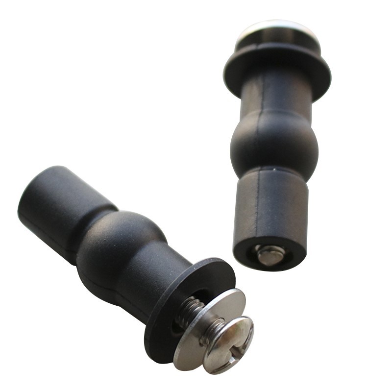 M6 Toilet Seat Top Fix Seat Hinge Hole Fixings Well Nut Scre