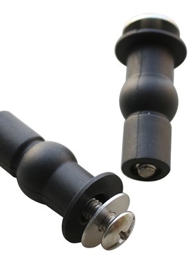 M6 Toilet Seat Top Fix Seat Hinge Hole Fixings Well Nut Scre