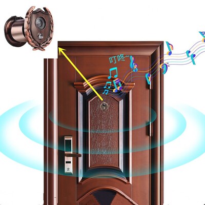 1 pcs Door Viewer 180 Degree Wide Angle Peephole plastic pri