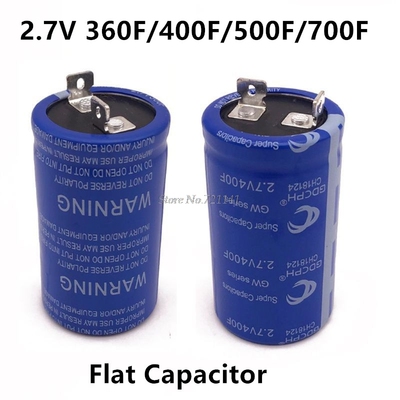 Super Farad Capacitor 2.7V 360F 400F 500F 700F High Frequenc