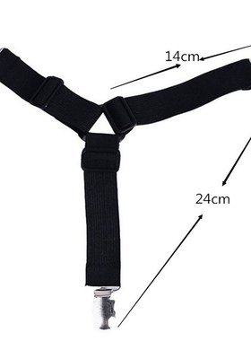 Clip Mattress Bed-Sheet Chrome Bedding 4pc Clips-Band-Holder