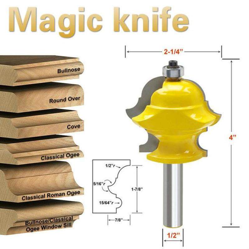 1pc  1/2 shank multiform multi-profile molding router bit do