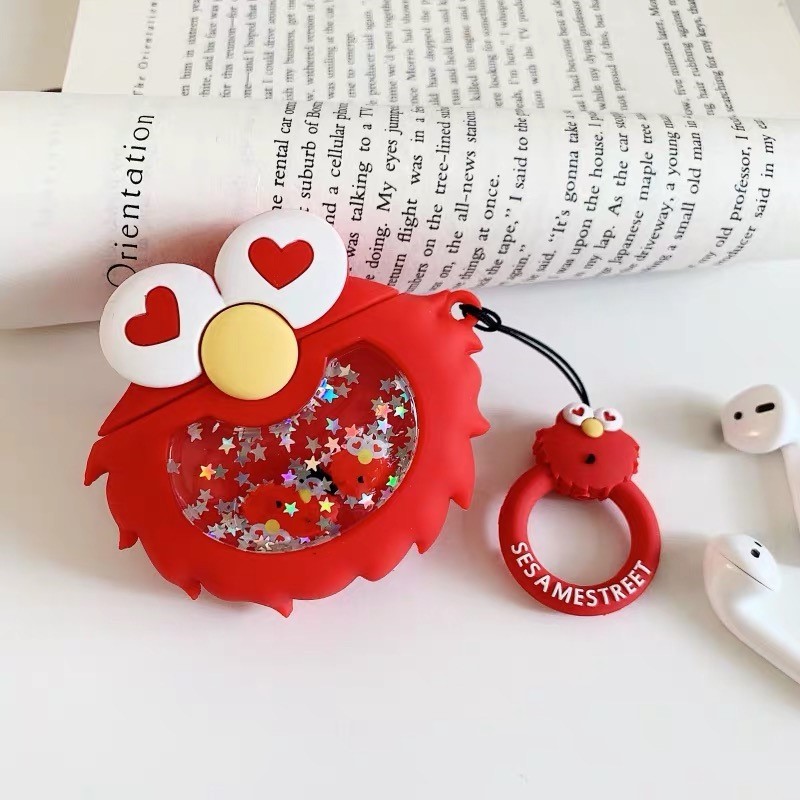 New Cute Quicksand Bubble Tea For Airpods Case Soft Silicon