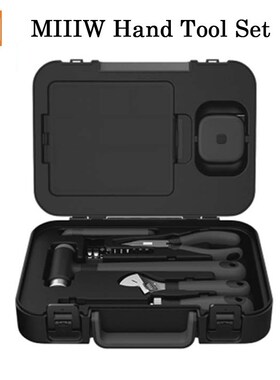MIIIW Toolbox 16Pcs DIY Tool Kit General Household Hand Tool