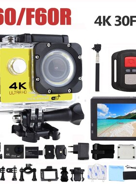 GOLDFOX Action Camera 16MP Ultra HD 4K 30fps WiFi 2.0'&#