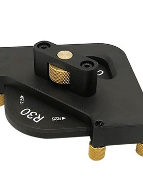 Woodworking Fillet Chamfering Template Corner Quick Jig Temp