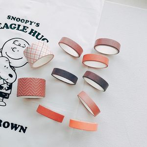 SIXONE 10 Roll Sweet Macarons Color And Paper Washi Tape Set