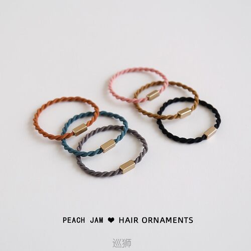 Simple basic net red versatile color hair band headband high