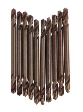 Cobalt M35 Drill Bit Set 10 Piece 1/8 Inch Double Ended New