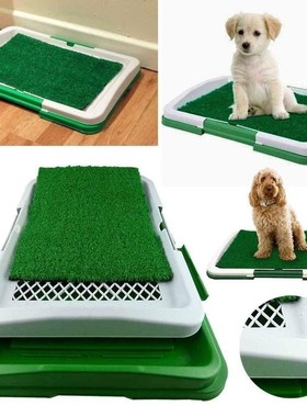 PeT DoG Grass PaD ToILeT MaT InDoor TraInInG Loo Tray PuPPy
