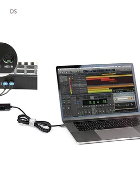 DOREMiDi MIDI To USB C Type C Cable USB MIDI Converter With