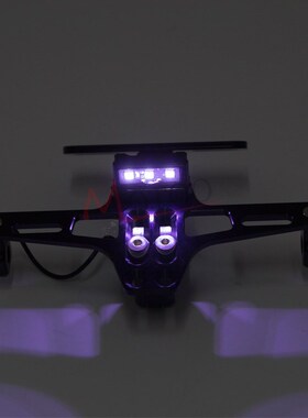 Motoo - Universal CNC Aluminum Motorcycle Rear License Plate