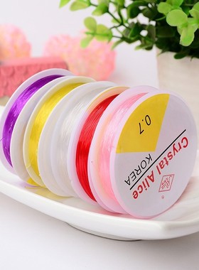 DIY Beaded rope elastic thread through Beaded thread importe