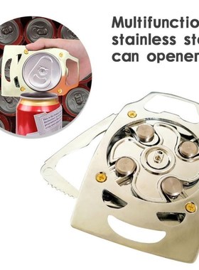 Stainless Steel Can Opener Go Swing Topless multitool Ez Dr