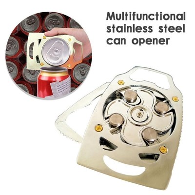Stainless Steel Can Opener Go Swing Topless multitool Ez Dr