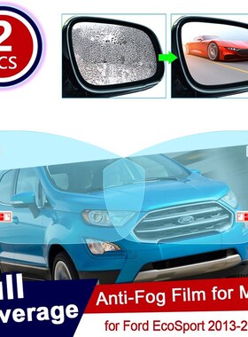 for Ford EcoSport 2013~2020 Full Cover Anti Fog Film Rearvi