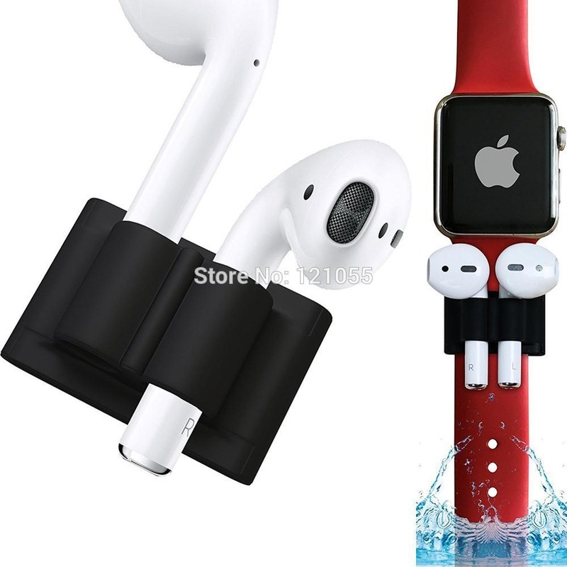 Stand case  Apple watch series 3 2 1 airpods holder silicone