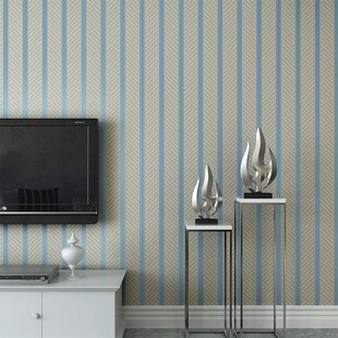 beibehang Wallpaper green Stripe Wall Paper Papel de Parede