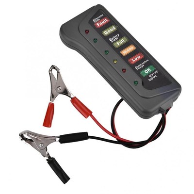 12V Car Motorcycle Battery Load Tester Analyzer Alternator